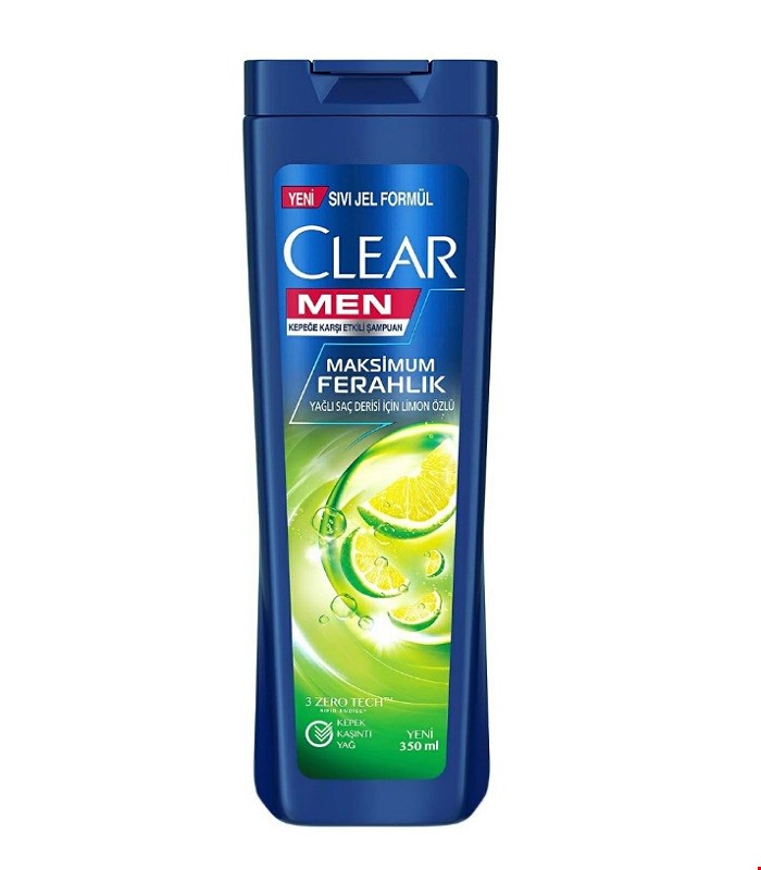 شامپو کلیر ضدشوره و چربی عصاره لیمو مدل MAXIMUM FERHLIK حجم 350 میل