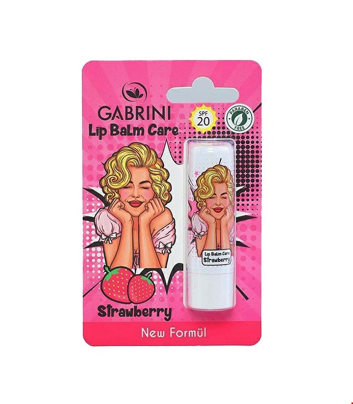 بالم لب گابرینی توت فرنگی Gabrini spf 20