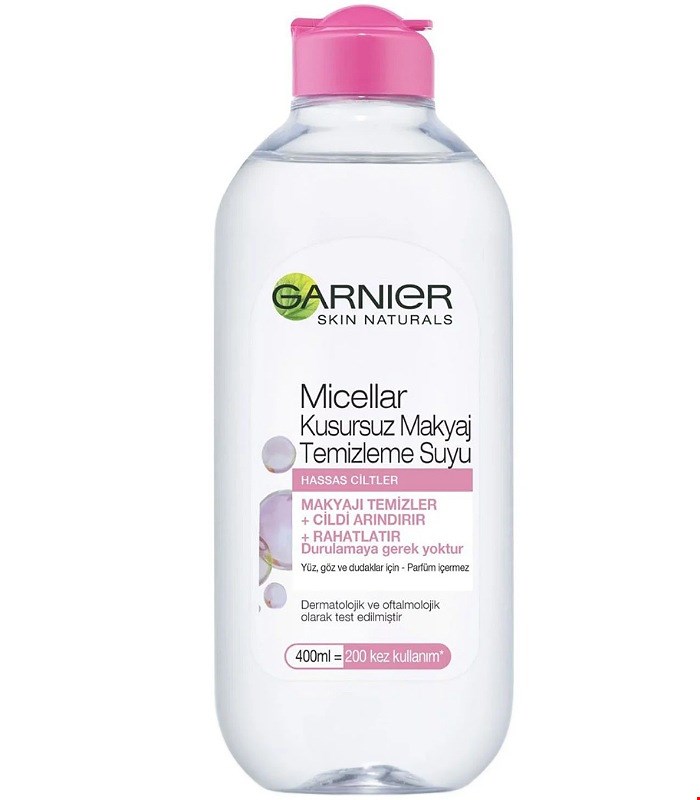 میسلار واتر گارنیر پوست خشک و حساس حجم 400 میل Garnier Micellar water
