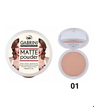 پنکک گابرینی اصل مات حرفه ای شماره 01 Gabrini