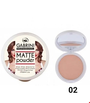 پنکک گابرینی اصل مات حرفه ای شماره 02 Gabrini