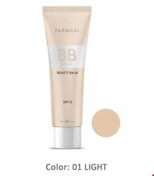 بی بی کرم فارماسی ضدلک شماره 01 Farmasi light حجم 30 میلی لیتر 