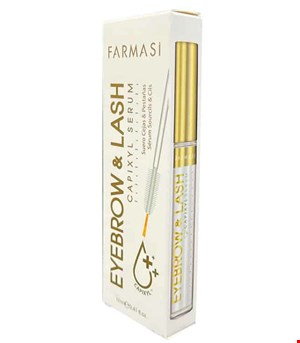 سرم تقویت مژه فارماسی تقویت کننده مژه و ابرو حجم 12 میلی لیتر farmasi eyebrow and lash