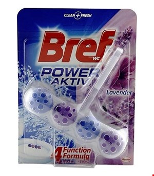 بوگیر برف توپی خوشبو ‌کننده توالت فرنگی رایحه لوندر اسطوخودوس 4 عددی اصل Bref lavender 