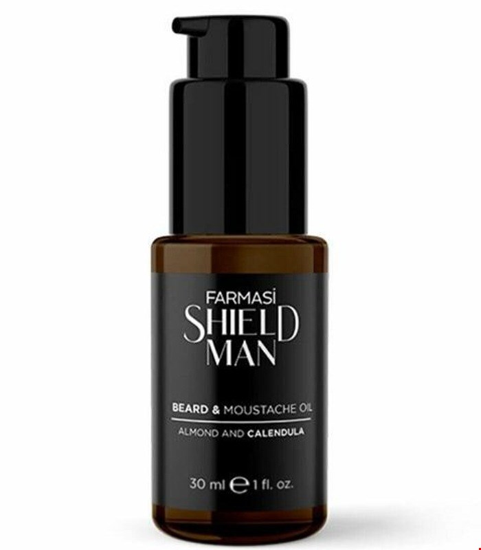 روغن تقویت ریش شیلد من فارماسی اصل ترکیه حجم 30 میلی لیتر FARMASI SHIELD MAN 