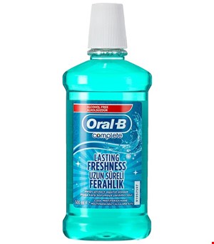 دهان شویه اورال بی مدل کامپلیت COMPELET اصل ترکیه حجم 500 میل ORAL B 