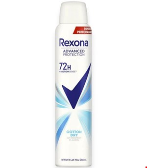 اسپری رکسونا ضدتعریق مدل کوتون درای 72 ساعته  COTON DRY اصل آرژانتین  حجم 200 میل   