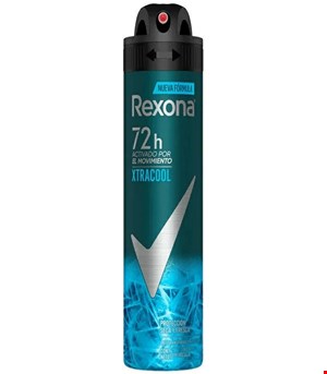 اسپری رکسونا مردانه ضدتعریق مدل اکسترا کول XTERACOOL اصل آرژانتین حجم 200 میل REXONA 