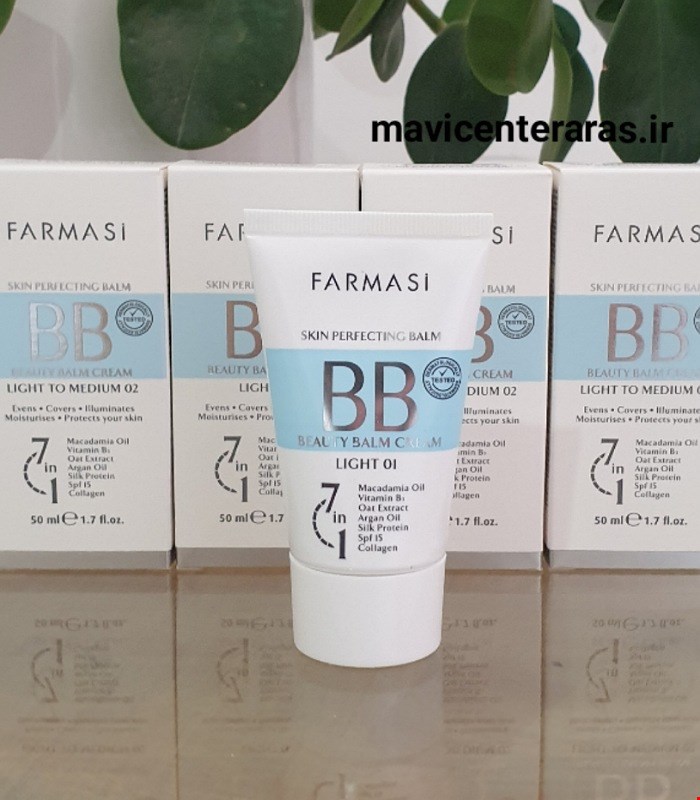 بی بی کرم شماره 01 لایت bb cream اصل ترکیه حجم 50 میل 